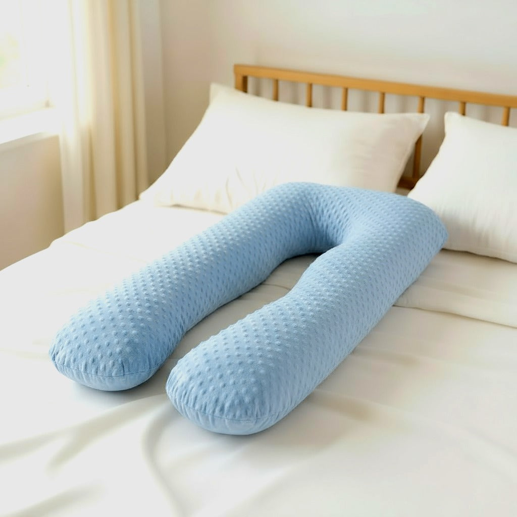 Almohada Maternal Tipo U – Alivia Espalda, Cadera y Piernas