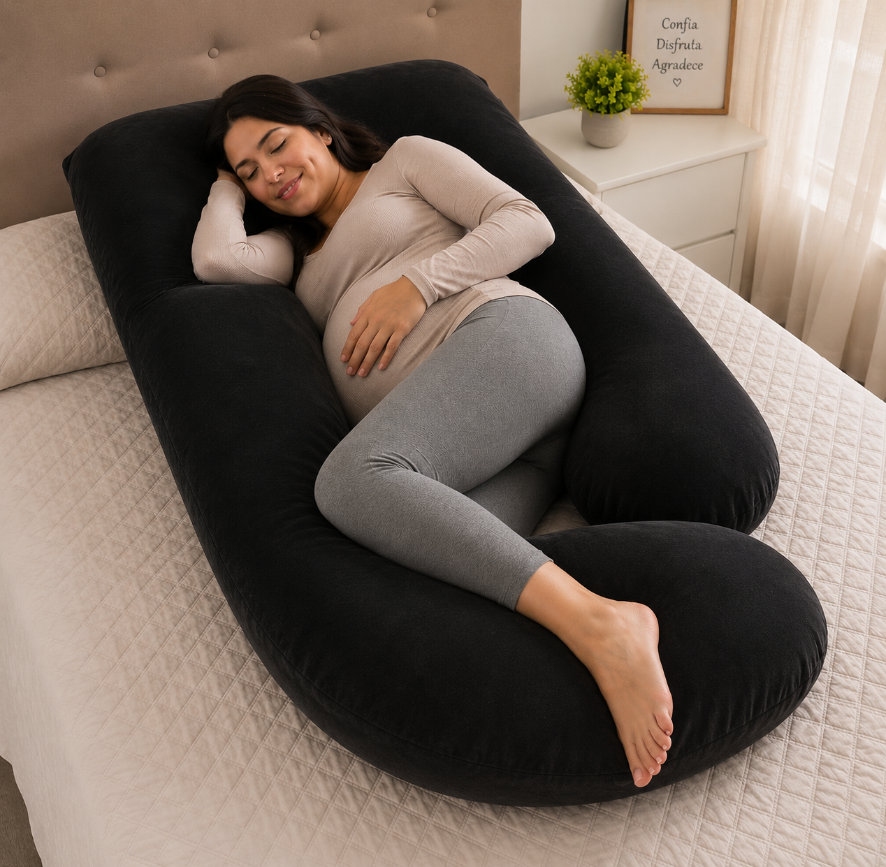 La Almohada Más Completa – Ergonómica, Multiusos y para Embarazo- Body Care