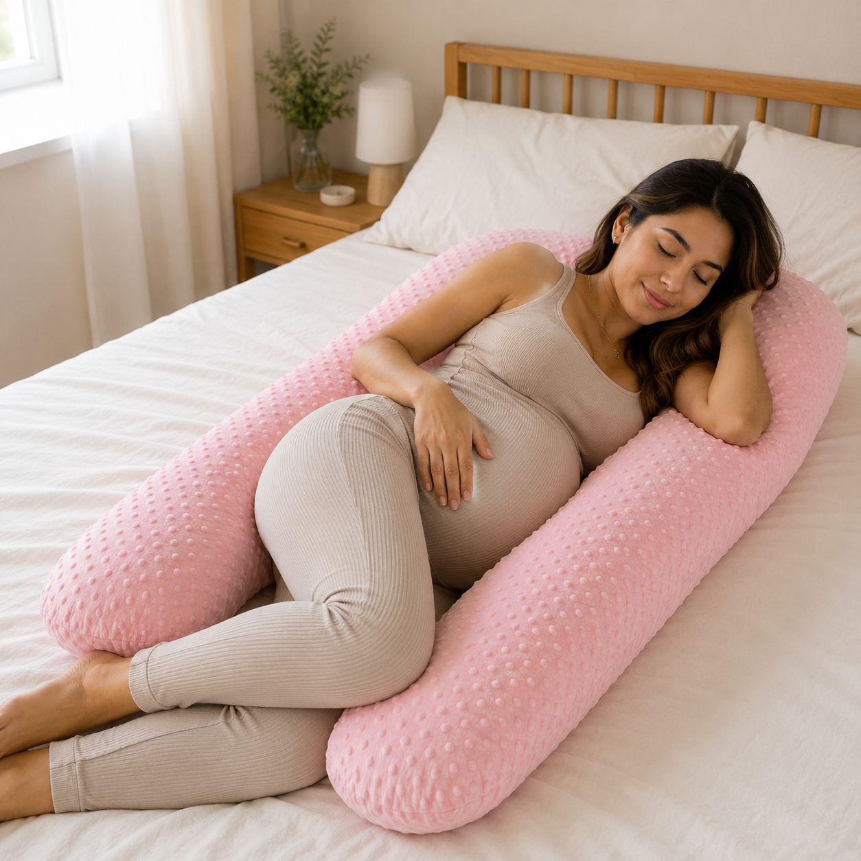 Almohada Soporte 360° para Embarazo