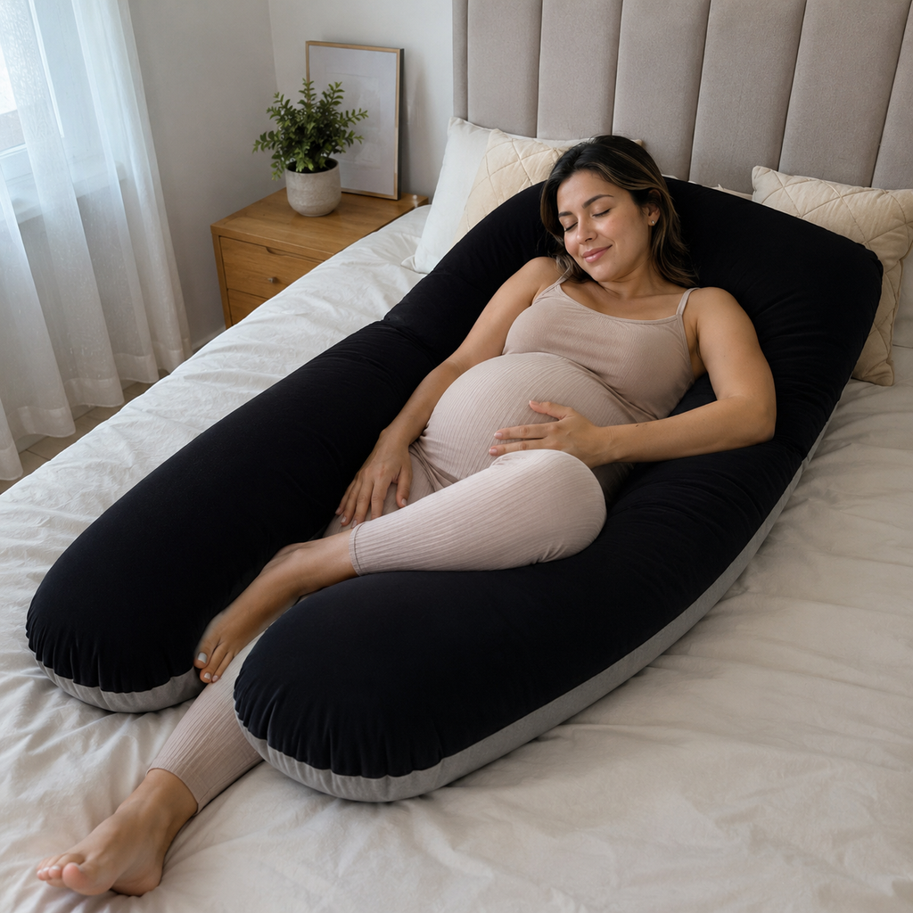 Almohada Tipo U  Combinada 💎 Embarazo y Recuperación