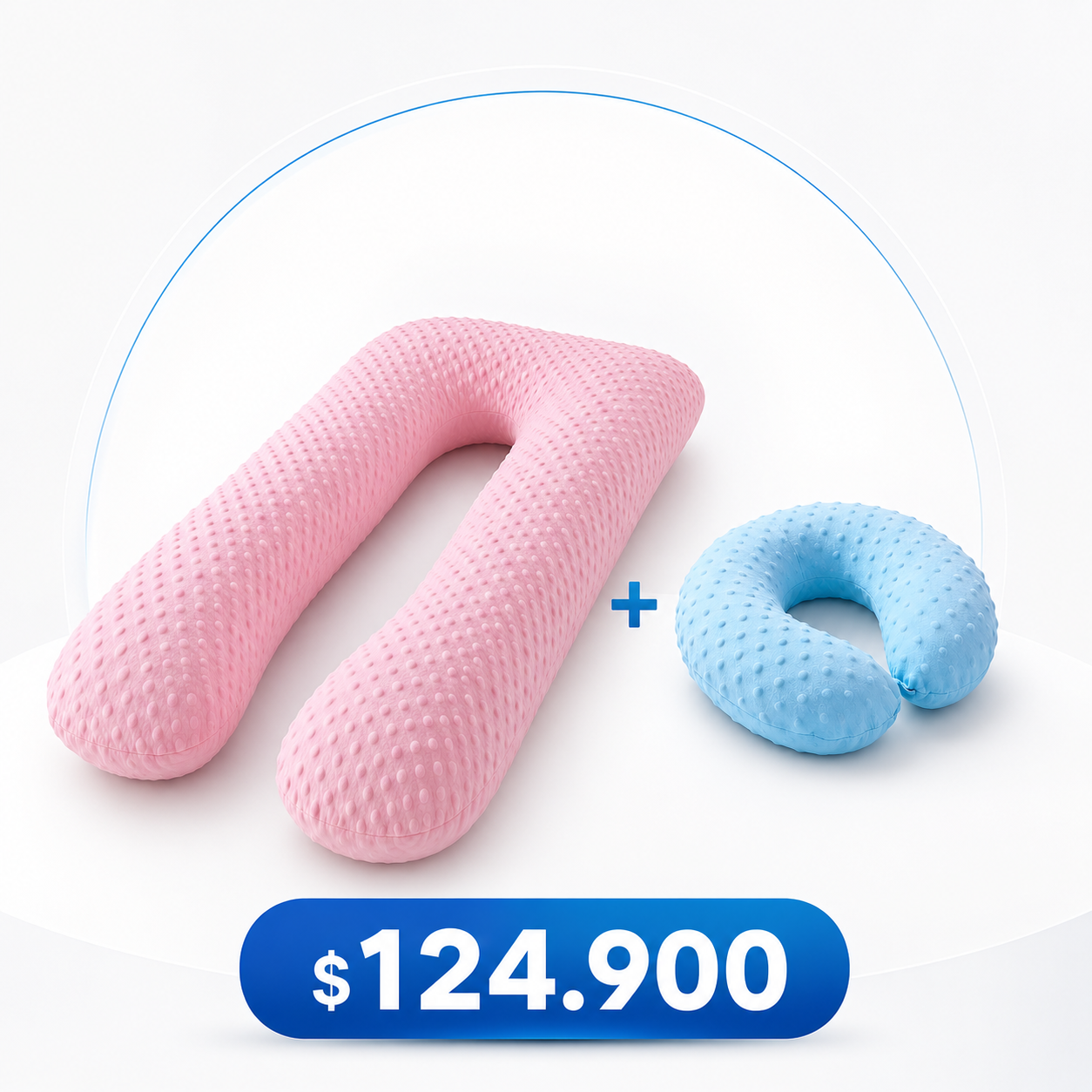 Almohada Tipo U + Cojin cervical para Cuello (+REGALO)