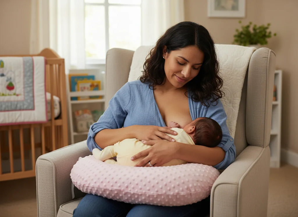 Cojín de Lactancia Multiuso – Soporte Perfecto para Mamá y Bebé