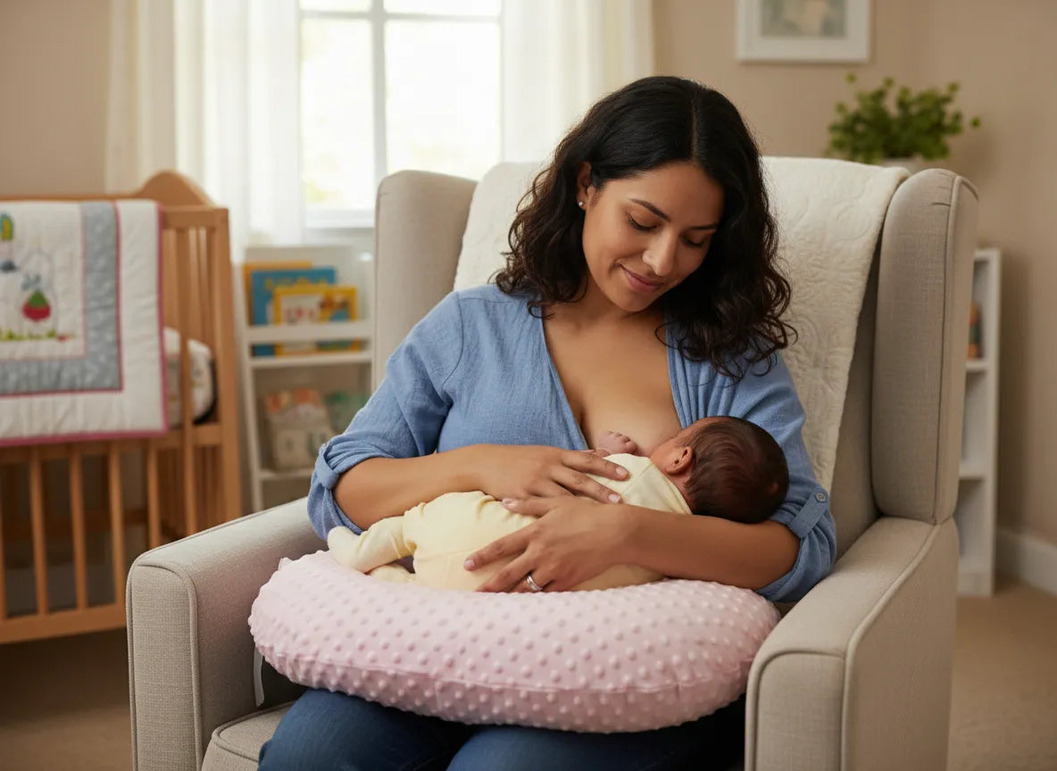 Cojín de Lactancia Multiuso – Soporte Perfecto para Mamá y Bebé