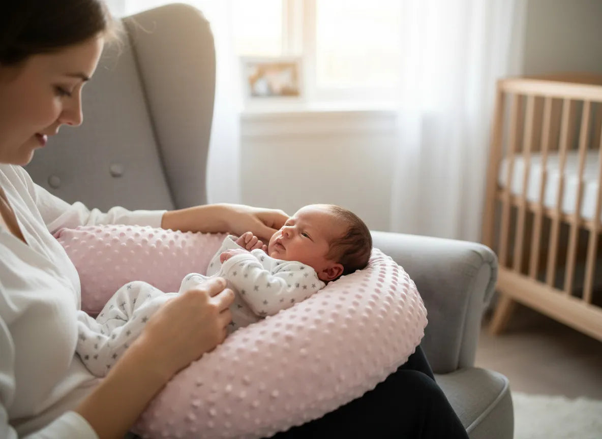 Cojín de Lactancia Multiuso – Soporte Perfecto para Mamá y Bebé