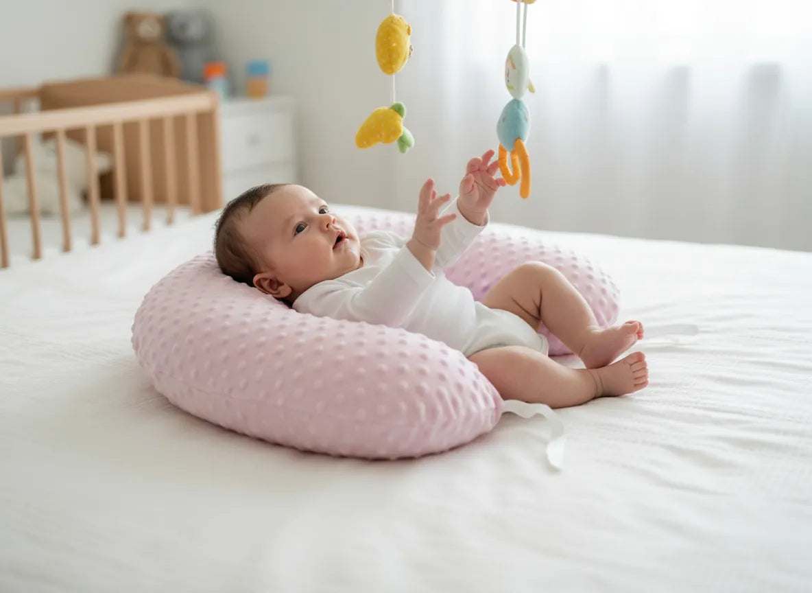 Cojín de Lactancia Multiuso – Soporte Perfecto para Mamá y Bebé