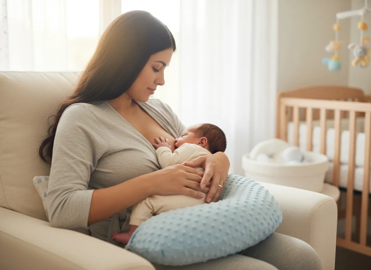 Cojín de Lactancia Multiuso – Soporte Perfecto para Mamá y Bebé